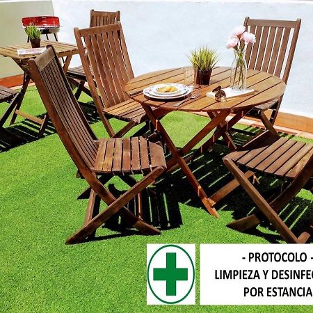 Large Apartment With Large And Sunny Terrace - Garden & Outdoor Gym , Alicante Center Exteriér fotografie
