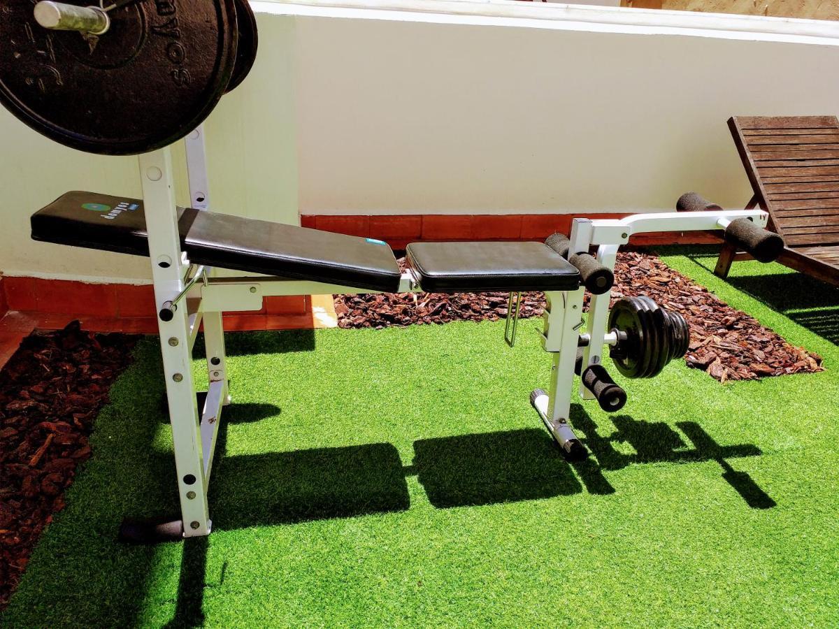 Large Apartment With Large And Sunny Terrace - Garden & Outdoor Gym , Alicante Center Exteriér fotografie